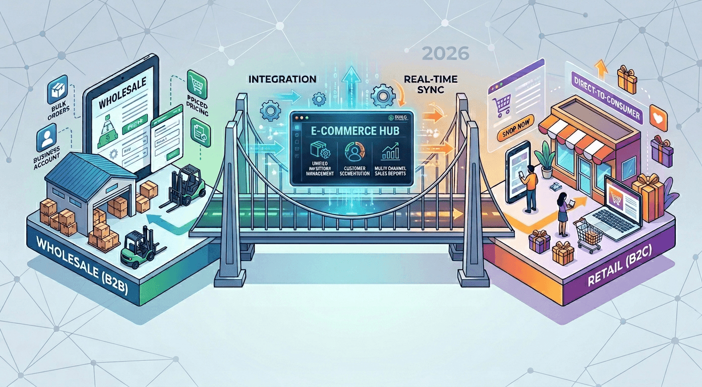 B2B2C E-commerce Explained: Bridging Wholesale and Retail (2026)